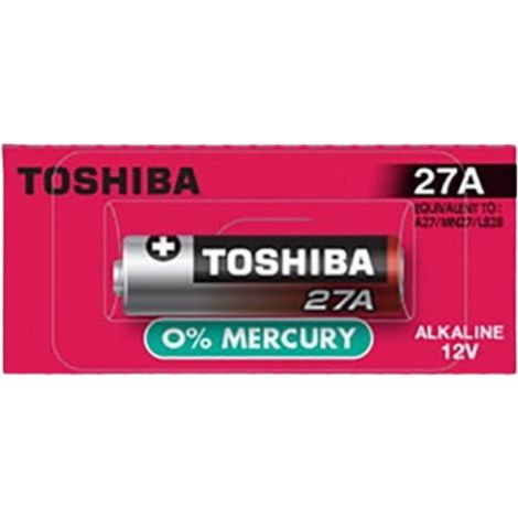 Batteria alcalina Toshiba 27A BP-5 12V, 1 pezzo (1/2)