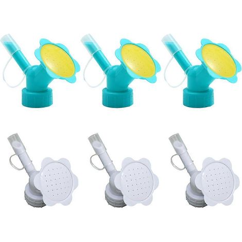 Arroseur multifonction pour fleurs et jardin, 6 buses de couleurs assorties (1/5)