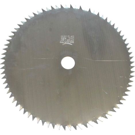 Lame débroussailleuse 80 dents – Diamètre 255 mm – Épaisseur 1.4 mm – Pour bois dur – Compatible débroussailleuses 30 cc