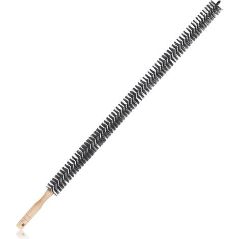 Brosse de Nettoyage de Radiateur, Brosse de Nettoyage Radiateur à Manche en Bois Flexible Brosse de Nettoyage de Radiateur à Long Manche Brosse de Ventilation de Sèche-Linge pour Radiateur (1/5)