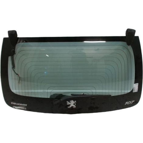 [PRODUIT D'OCCASION] Glace Lunette Arriere PEUGEOT 107 Phase 2 2009-2012 ♻️ Ref Oe. 1607989380 - Garantie à vie (1/2)