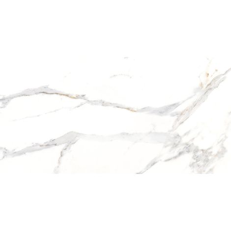 Mexen Agata Gres blanco esmaltado rectificado G1, azulejo para suelo y pared 120 x 60 cm, brillo - TL144-120-060-00 (1/5)