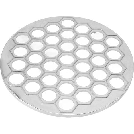 Russische Ravioli-Form, Pelmeni-Form aus Aluminiumlegierung, 37 Mulden, silberfarben (1/5)