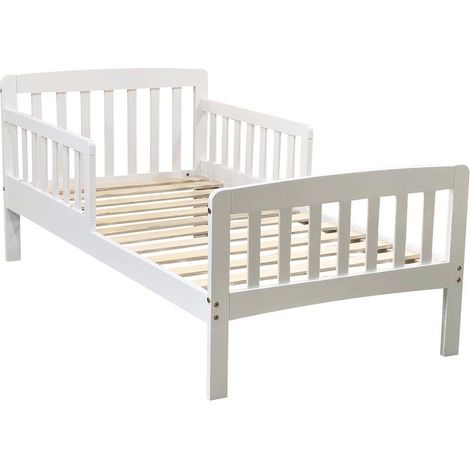 Jinsen Toddler Bed - Wood - L144 x W75 x H63 cm - White