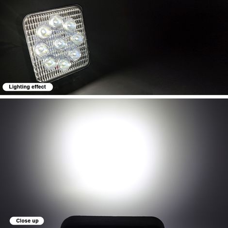 LED light bar, flood pod, off-road fog light, roof bumper work light (1/5)