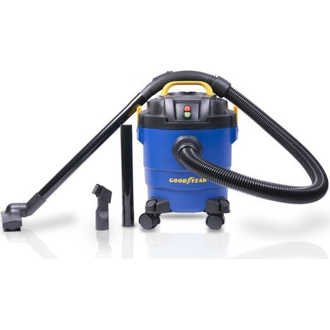 Aspiratore aspirapolvere aspiraliquidi bidone aspiratutto 10l Goodyear gy10vc (1/5)