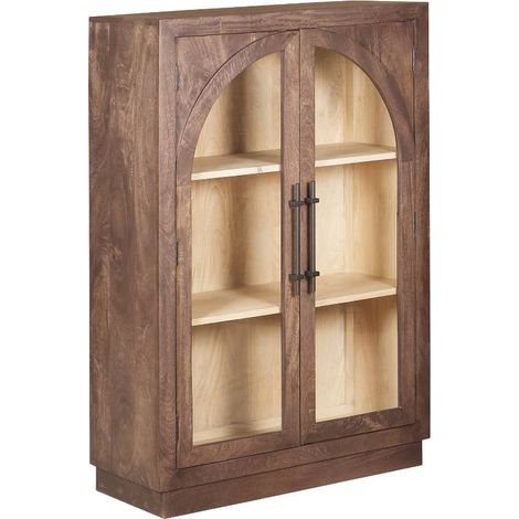 Vitrine en bois de manguier Nohea (1/5)