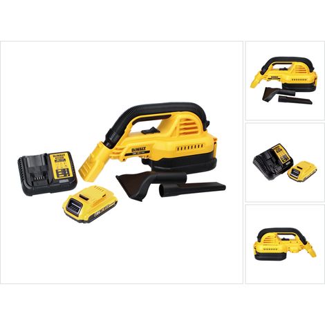 Aspirapolvere portatile a batteria DeWalt DCV 517 D1 18 V 1,9 L + 1x batteria 2,0 Ah + caricabatteria (1/5)