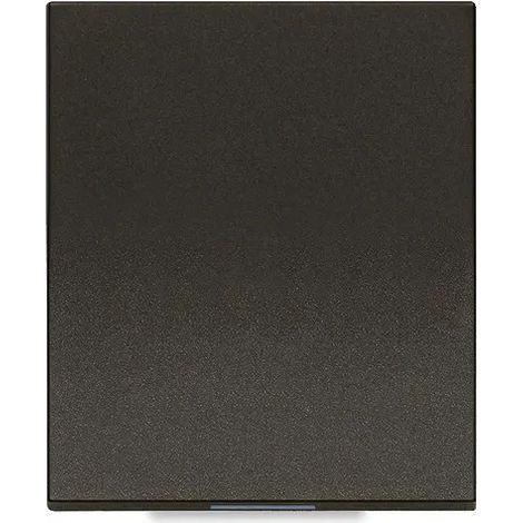Tasto 2M fascio luce verticale nero Linea vimar 31000S.2G