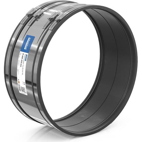 Adaptateur de tuyau CR type 2B CSC 425 (400-425 mm), jusqu'à 2,5 bar, EPDM / V2A