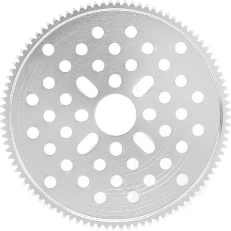 Engrenage droit 96 dents en aluminium cylindrique Mod 0.8 14mm outils de quincaillerie à trou central (1/5)