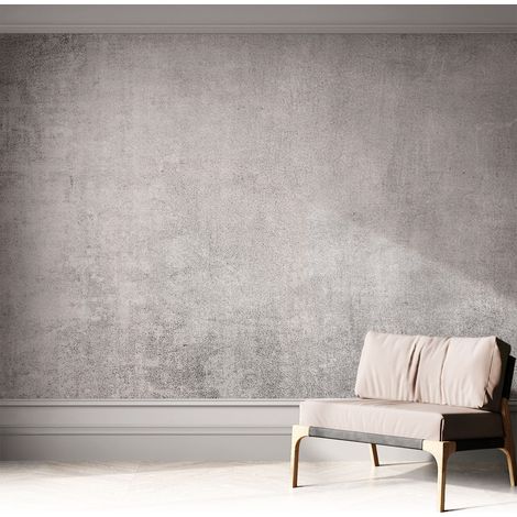 Selbstklebend Tapete modern Wohnzimmer - Wanddekoration - einfach anzubringen Betonmuster 312x219 cm (1/5)