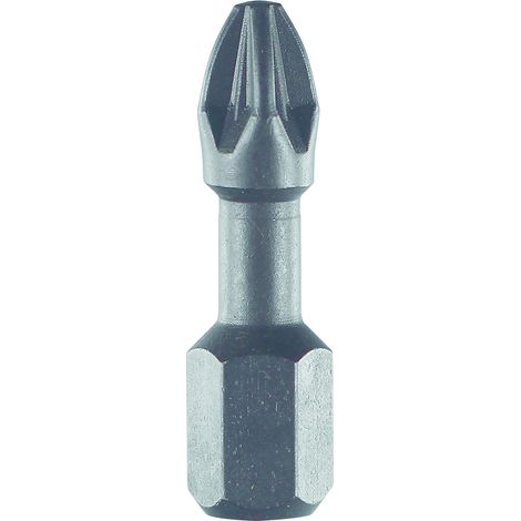 Embout de vissage RS PRO Pozidriv de 10 pièces , PZ2 ( Prix pour Boîte de 1 )