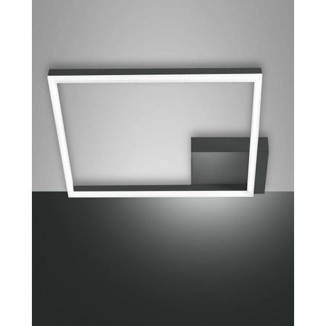 Plafonnier Led Moderne Bard 39W Anthracite 3394-61-282 Fabas Luce (1/2)