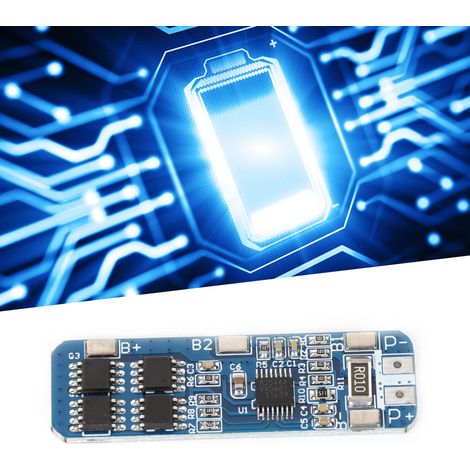 Carte de Protection pour Batterie Lithium avec Module de Charge et Contre les Courts-Circuits (1/5)