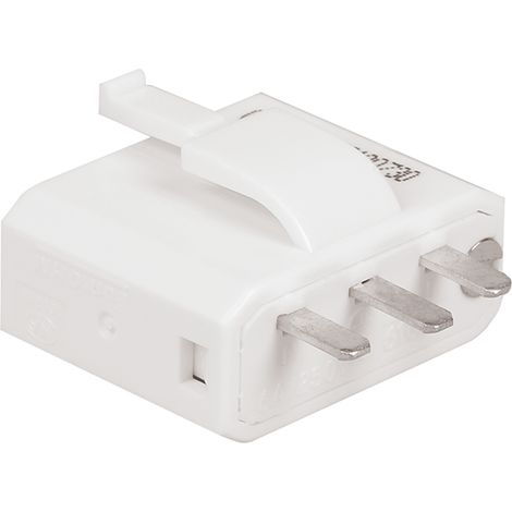 Ficha DCL 2P+T 6A/250V - con brida de sujeción