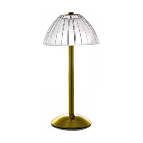 Kabellose, dimmbare LED-Schreibtischlampe mit Akku, 3 Lichtfarben, Nachttischlampe für Wohn- und Schlafzimmer