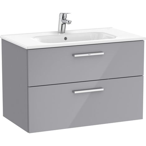 Pack Unik mueble base de 2 cajones + lavabo VICTORIA - ROCA (1/2)