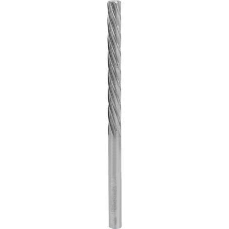 Foret aléseur spiralé H7 6x100mm en acier tungstène, queue droite, accessoire machine-outil (1/5)