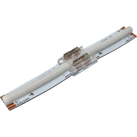 Jandei - Conector Tira-Tira para tira led RGB de 10mm. Led COB. 12/24V. 5 unidades.
