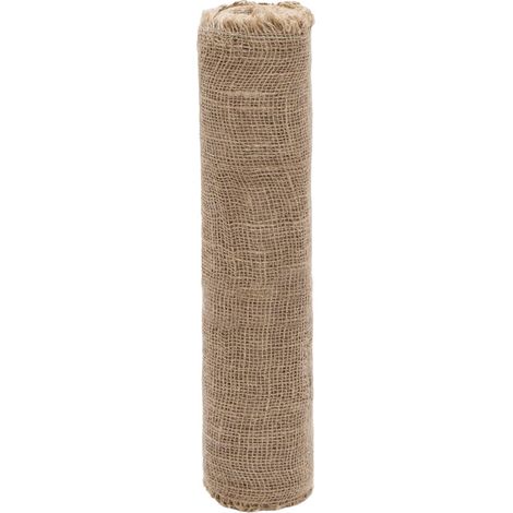 Rouleau de jute 0,5x10 m 100 % jute 200 g/m²