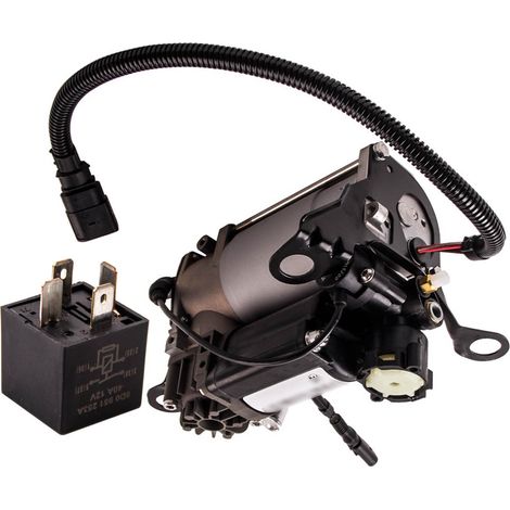 4E0616007A For Audi A8 S8 D3 4E diesel New Air Suspension Compressor Pump& Relay (1/5)
