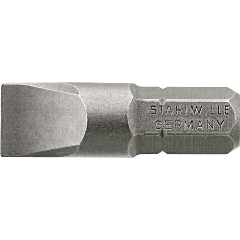 1157-1169 Embouts tournevis BITS Nr. 1162 0,6 x 3,5 mm Außensechskant C 6,3 Länge 25 mm