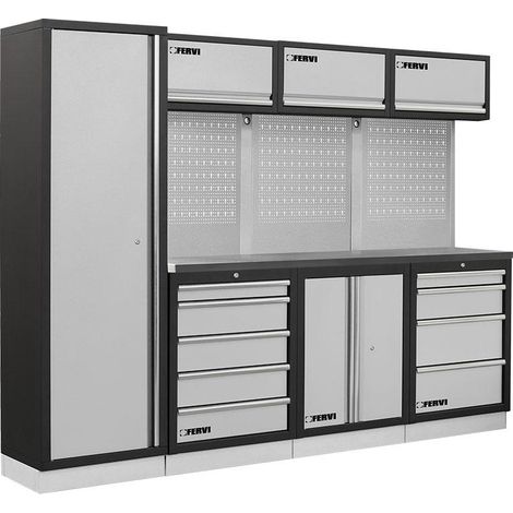Muebles modulares muebles de taller bancos armarios cajoneras Fervi A008D