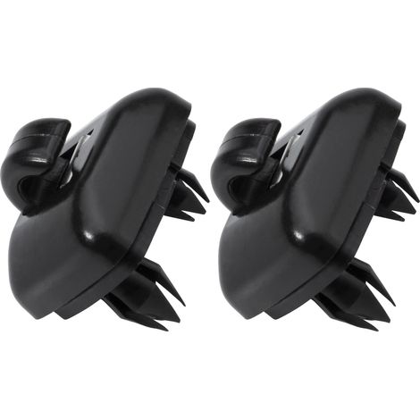 Lot de 2 clips de fixation pour pare-soleil de voiture pour A1 A3 A4 A5 Q3 Q5 (8E0 857 562) A7 B6 B7 B8 S4 S5 8U0857562A, 8E0857562 (1/5)
