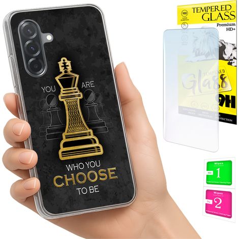 Custodia per Samsung Galaxy A36 / A56, cover fotografica, cover posteriore + vetro 9H (1/5)