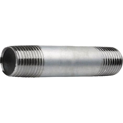 Raccord de tuyau galvanisé 1/2 pouce 30 cm