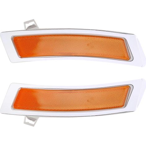 Réflecteurs latéraux de pare-chocs avant gauche et droit 63147274433 63147274434 pour BMW X5 E70 LCI / Facelift 2011-2013 (1/5)