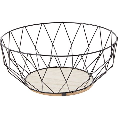 Portafrutta Baltik grigio metallizzato ø28 cm (1/4)