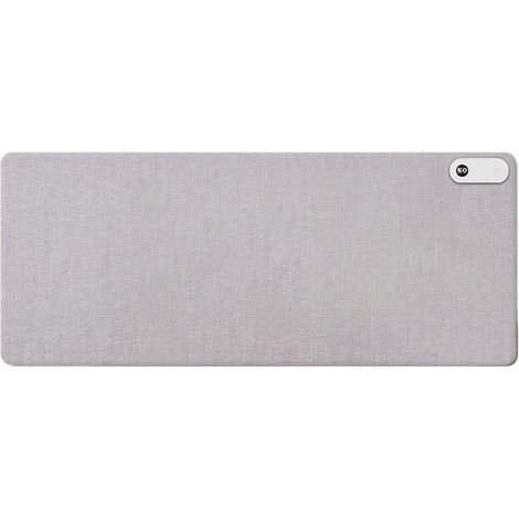 Tapis De Bureau Chauffant - Tapis Souris Électrique Avec Contrôle Tactile - Matériau Pu Cuir Et Base En Caoutchouc - 3 Niveaux De Température - 1 Pièce (1/5)