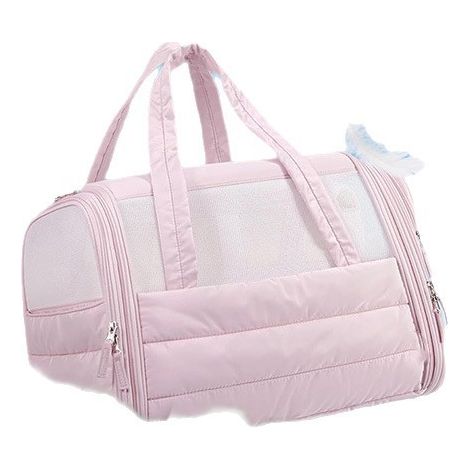 sac portable pliable sport voyage maux compagnie, respirant et portable chats chiens grand voyage sp (1/5)