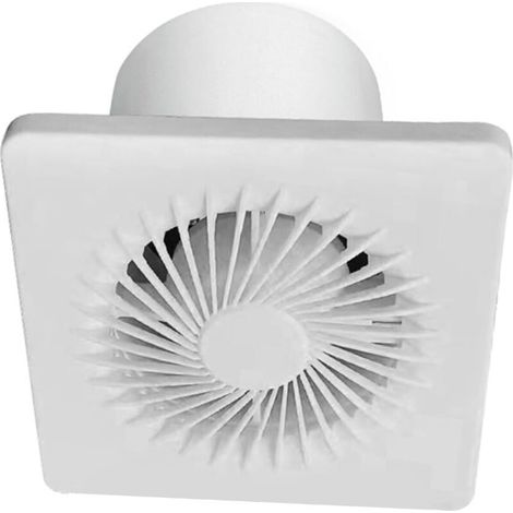 Ventilateur extracteur d'air 12 V à grande vitesse pour fenêtre et mur, ventilation silencieuse pour contrôle de l'humidité dans la cuisine, poulailler, WC