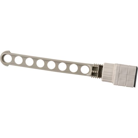 Cintre d'intérieur portable pour fenêtre, 1 pc (gris) (1/5)