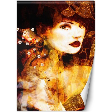 Fototapete Porträt goldene Frau 200x280 cm (1/5)