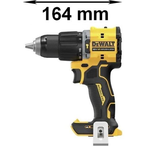 Dewalt – Perceuse-visseuse à percussion 18V XR Li-ion 74 Nm – Moteur Brushless – Capacité de perçage bois 40 mm – Pour béton armé (1/3)