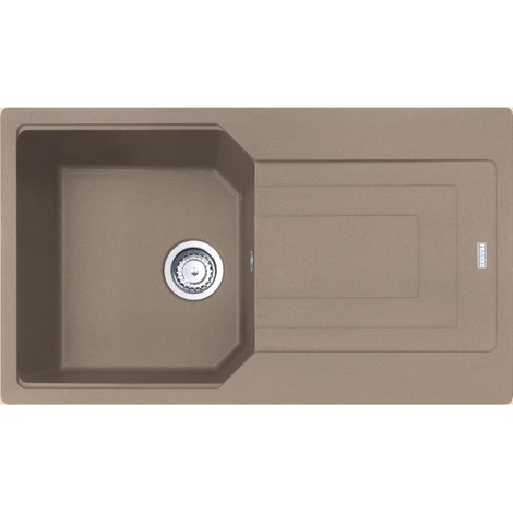Franke Urban UBG 611-86. Tipo di lavello: Lavello ad incasso, Forma del lavandino: Rettangolare, Materiale del lavandino: Fragranito. Larghezza: 860 mm, Lunghezza: 500 mm, Profondità... - 114.0686.757