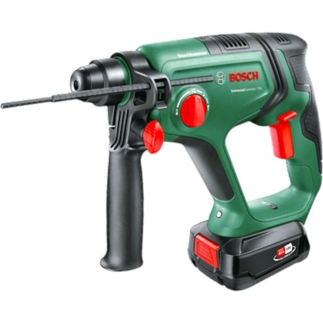 Trapano a batteria a percussione 18V con attacco SDS-Plus con valigetta Bosch Universal Hammer (1/2)