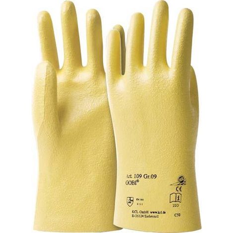Guanti Di Protezione Gobi 109. Taglia 9. Giallo (Por 10)