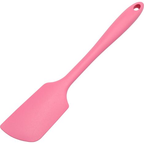 Spatule En Silicone - 28 Cm - Angle Étudié Pour Recettes Cuisinières - Résistant À La Chaleur Jusqu'à 230 °C - Sans BPA - 1 Pièce (1/4)