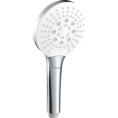 Primaster Handbrause 3 Strahlarten Water Splash new chrom-weiß Handbrause