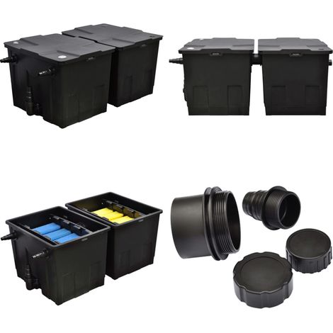 Filtro Bio per Laghetto 12000 L/h - Chiarificatore acqua - Filtro laghetto