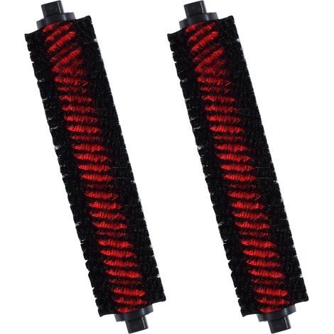 2 Pièces Brosse de Nettoyage Haute Vitesse, accessoire de rechange compatible, Barre de Brosse à Rouleau Principal, accessoires pour aspirateurs Brosse, Pièces de Rechange de Nettoyage Accessoires (1/4)