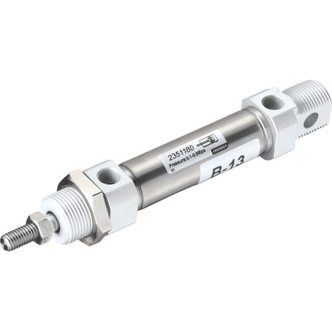 Vérin double effet RS PRO Double Action , alésage de 25mm, course de 125mm ( Prix pour 1 )