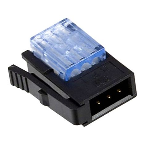 Connecteur IDC 3M Mâle, 3 contacts, 1 rangée, pas 2.0mm, Montage sur câble, série 371 ( Prix pour 1 )