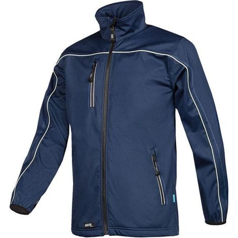 Veste de travail Softshell Cardi - Bleu nuit- taille XL - Sioen