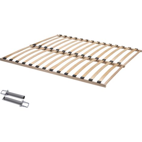 Sommier à lattes - Flex Basic - 180 x 200 cm (2x 90x200 cm) - bois d'hêtre (1/5)